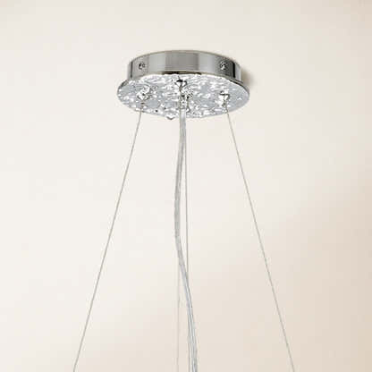 Lustre Branches Crystal Round Chandelier for All Rooms 102cm