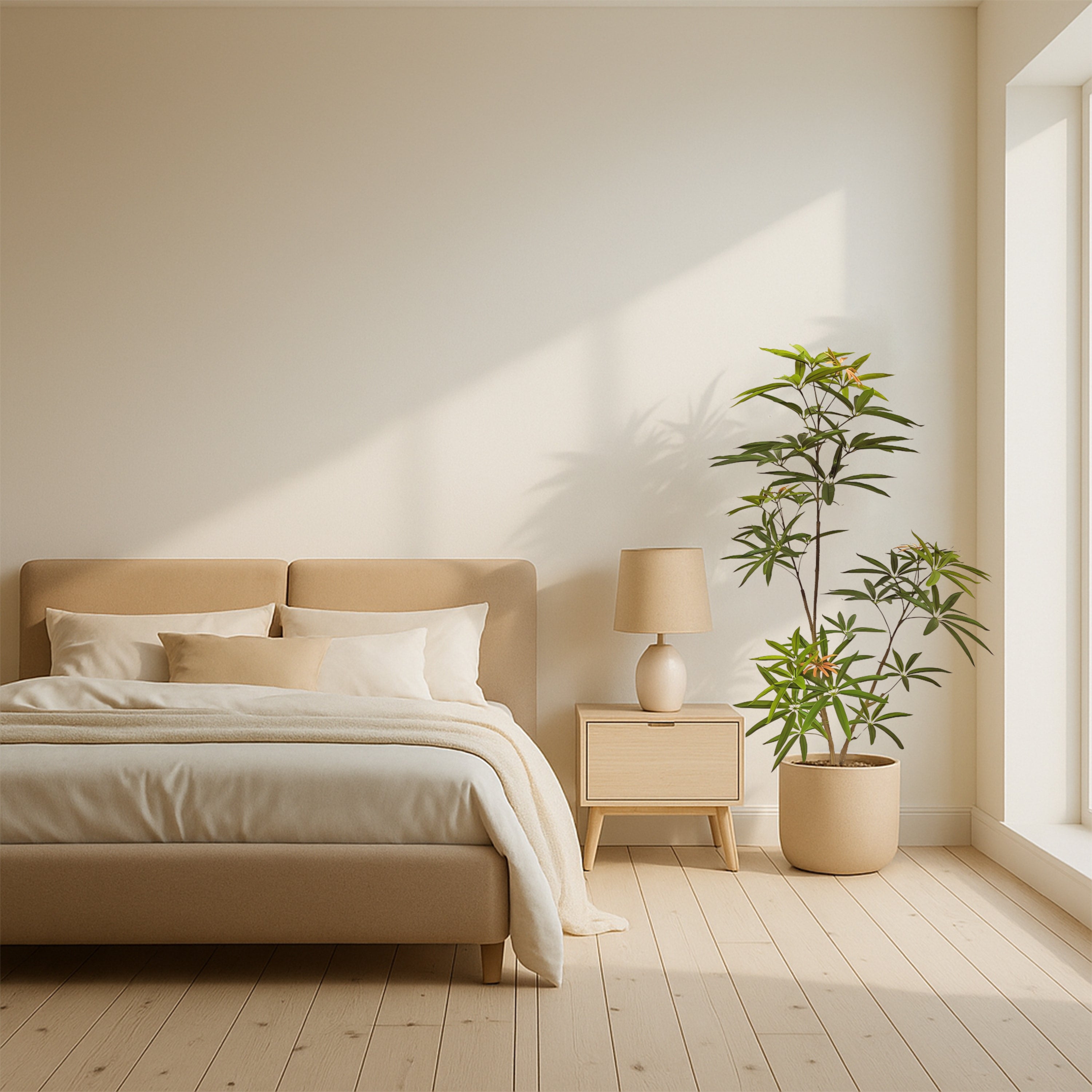 Faux Australian Umbrella Tree 120cm H