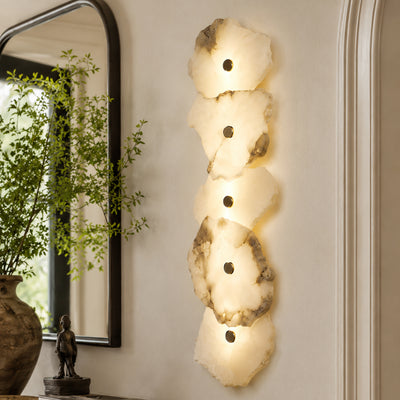 Arscelia Alabaster Linear Wall Sconce