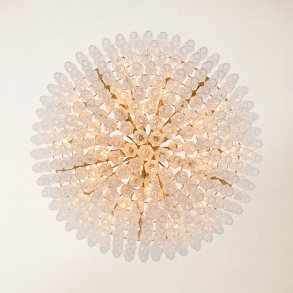 Celestial Drop Glass Crystal Glass Chandelier 122cm D
