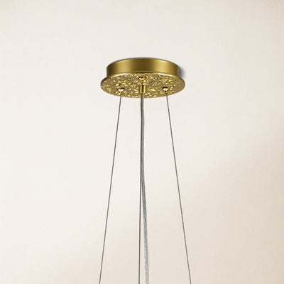 Frostleaf Crystal Branch Halo Chandelier 122cm