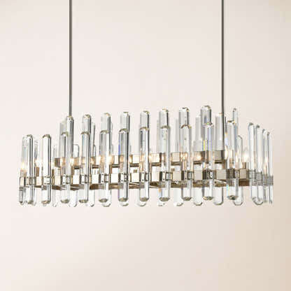 Clarion Rectangular Chandelier 122 cm L