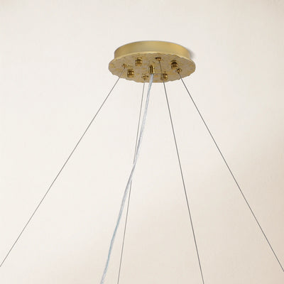 Lustre Branches Halo Chandelier 122cm