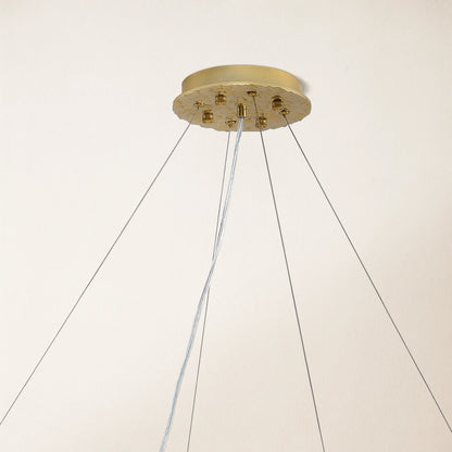 Lustre Branches Halo Chandelier 122cm