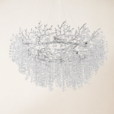 Lustre Branches Halo Chandelier 122cm