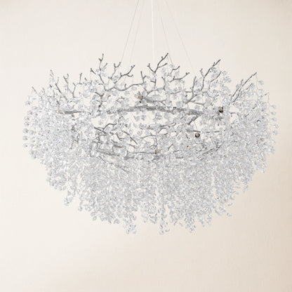 Lustre Branches Halo Chandelier 122cm