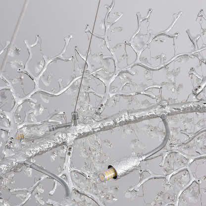 Lustre Branches Halo Chandelier 122cm