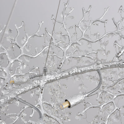 Lustre Branches Halo Chandelier 122cm