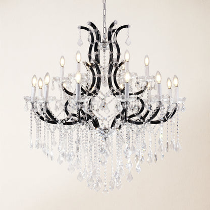 Roco Crystal Classical Round Chandelier 122cm D