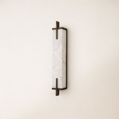 Vespera Alabaster Linear Wall Sconce