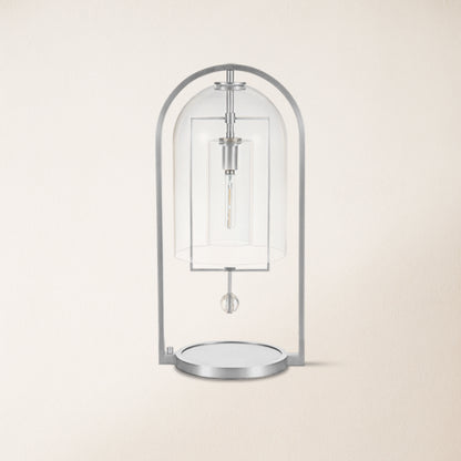 Bellhop Vintage Glass Table Lamp 53 cm H