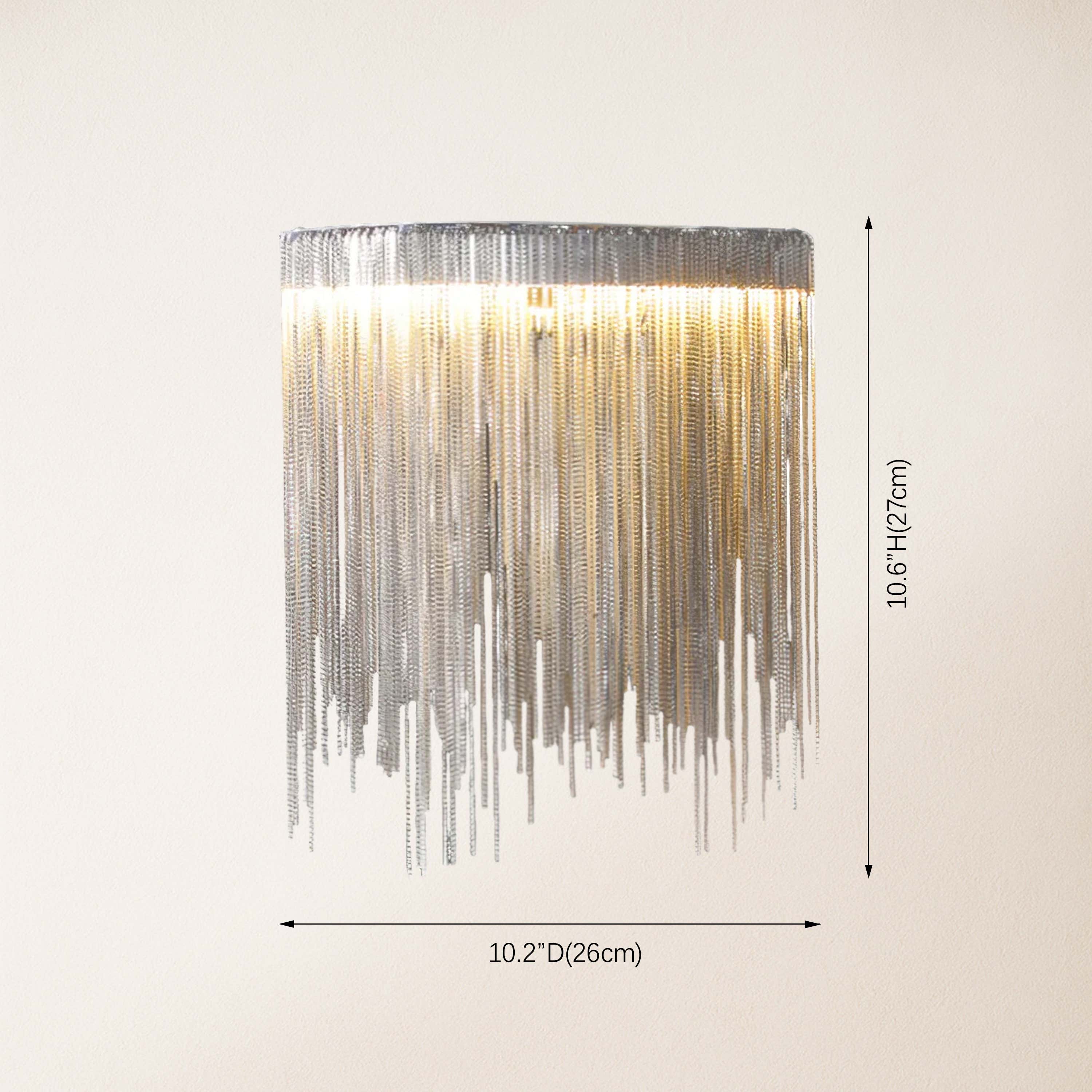 Teresa Cadena Tassel Wall Sconce 26cm D