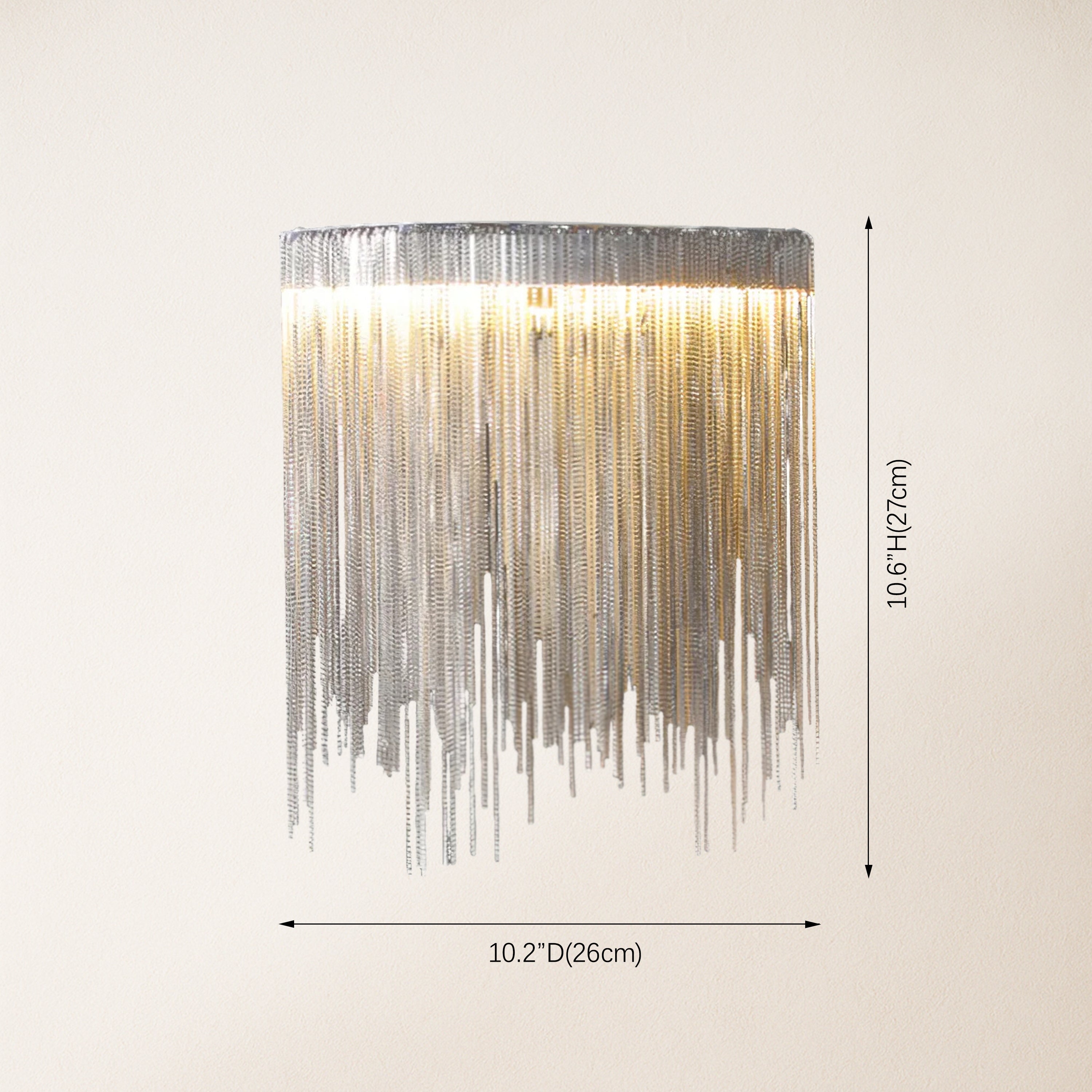 Teresa Cadena Tassel Wall Sconce 26cm D