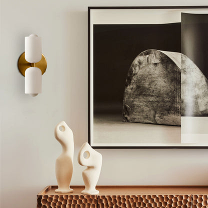 Caleb Glass Wall Sconce 12 cm W