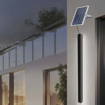 Ethereon Linear LED Solar Outdoor Wall Light