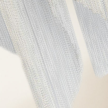 Teresa Cadena Chain Tassel Wall Sconce  61cm H