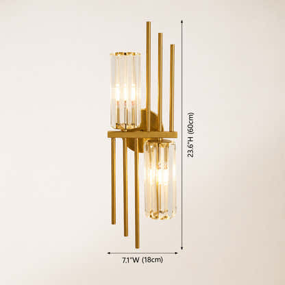 Oriana Crystal Wall Sconce 7.1"