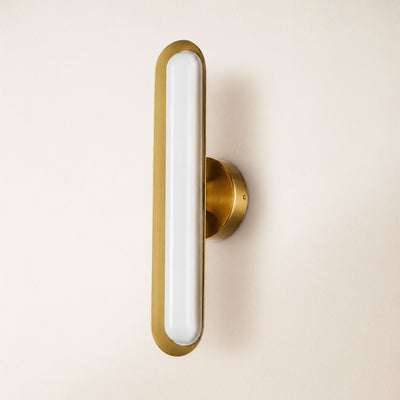 Ovida Glass Oval Wall Sconce
