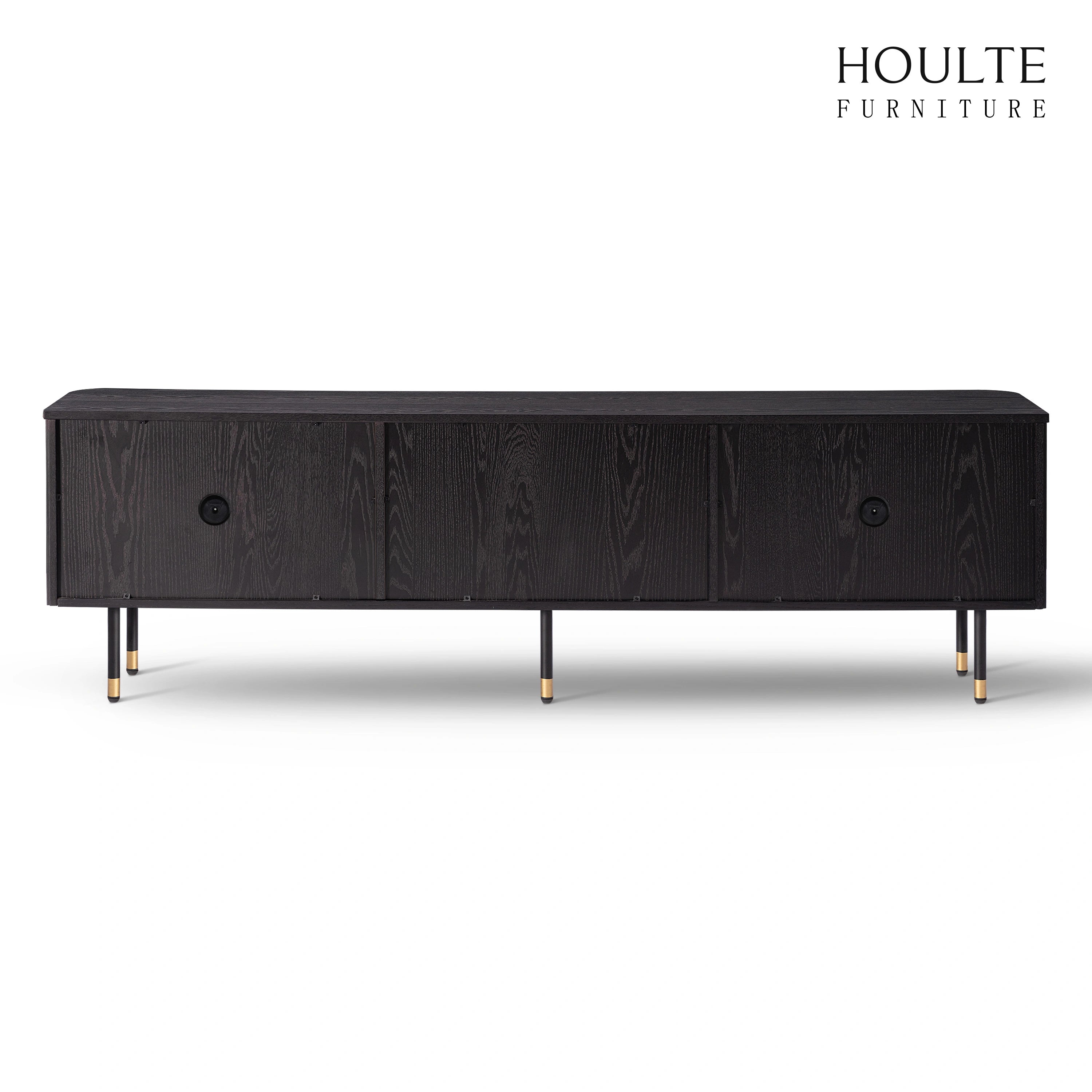 Ewan Oak Media Console 80"W