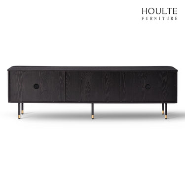 Ewan Oak Media Console 80"W