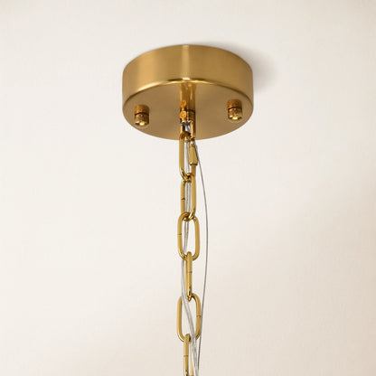 Caldera Alabaster Round Chandelier 55cm