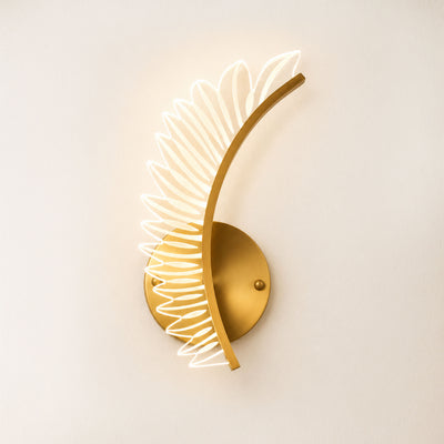 Pennata Acrylic Wing Wall Sconce