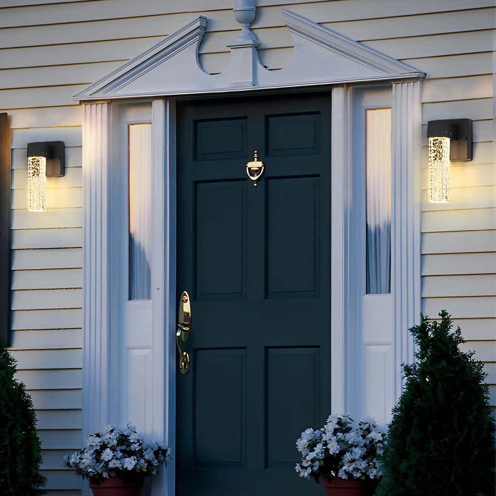 Aquatica Crystal Bubbles LED Outdoor Wall Light