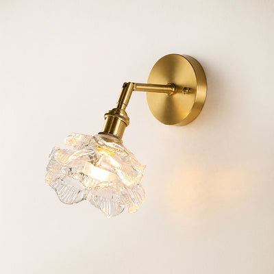 Floria Glass Adjustable Wall Sconce