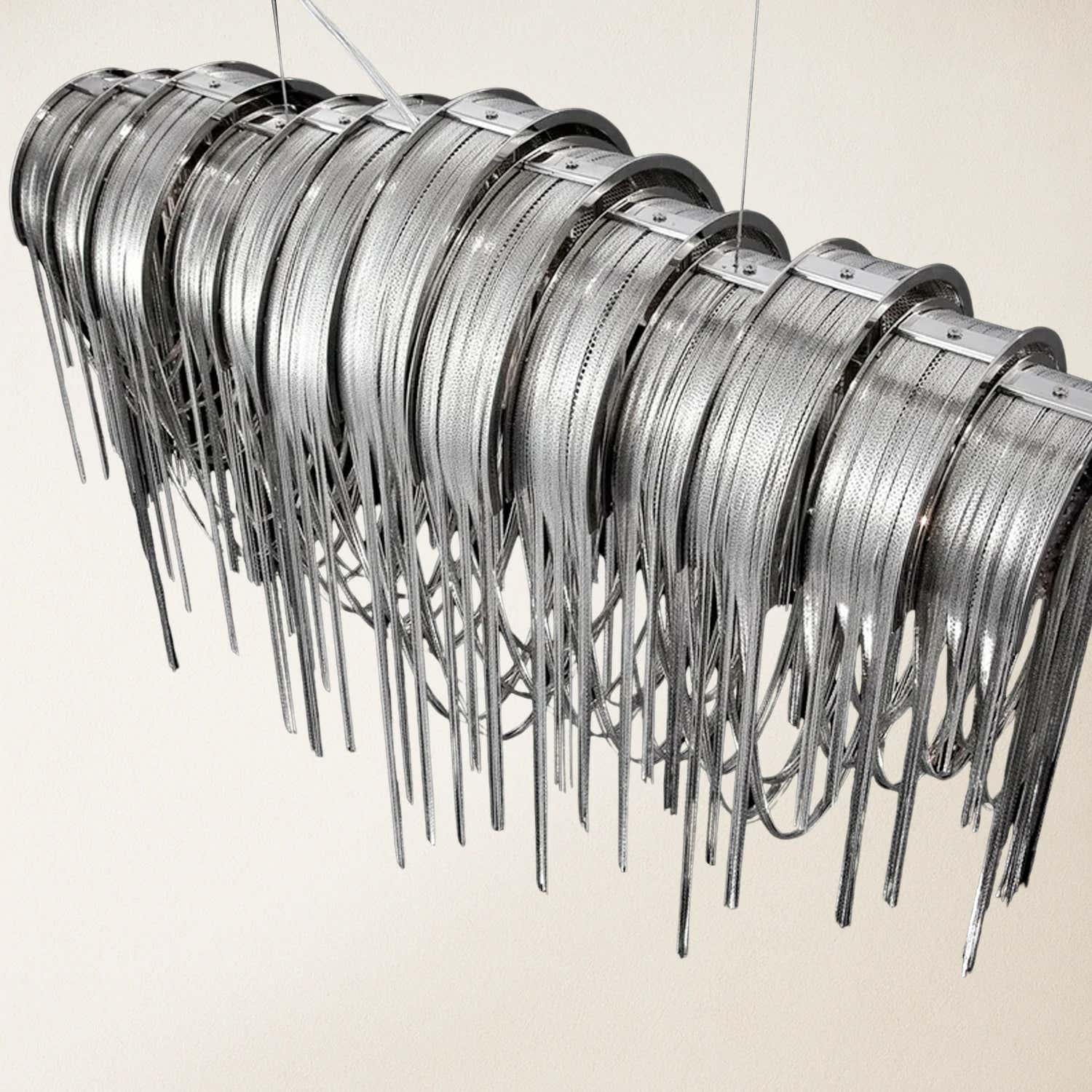 Teresa Cadena Chain Tassel Dining Room Chandelier 109cm W