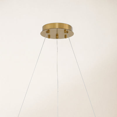 Vetro Prism Crystal Round Chandelier 102cm D