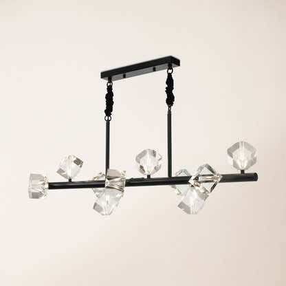 Stravon Radiant Structure Crystal Linear Chandelier