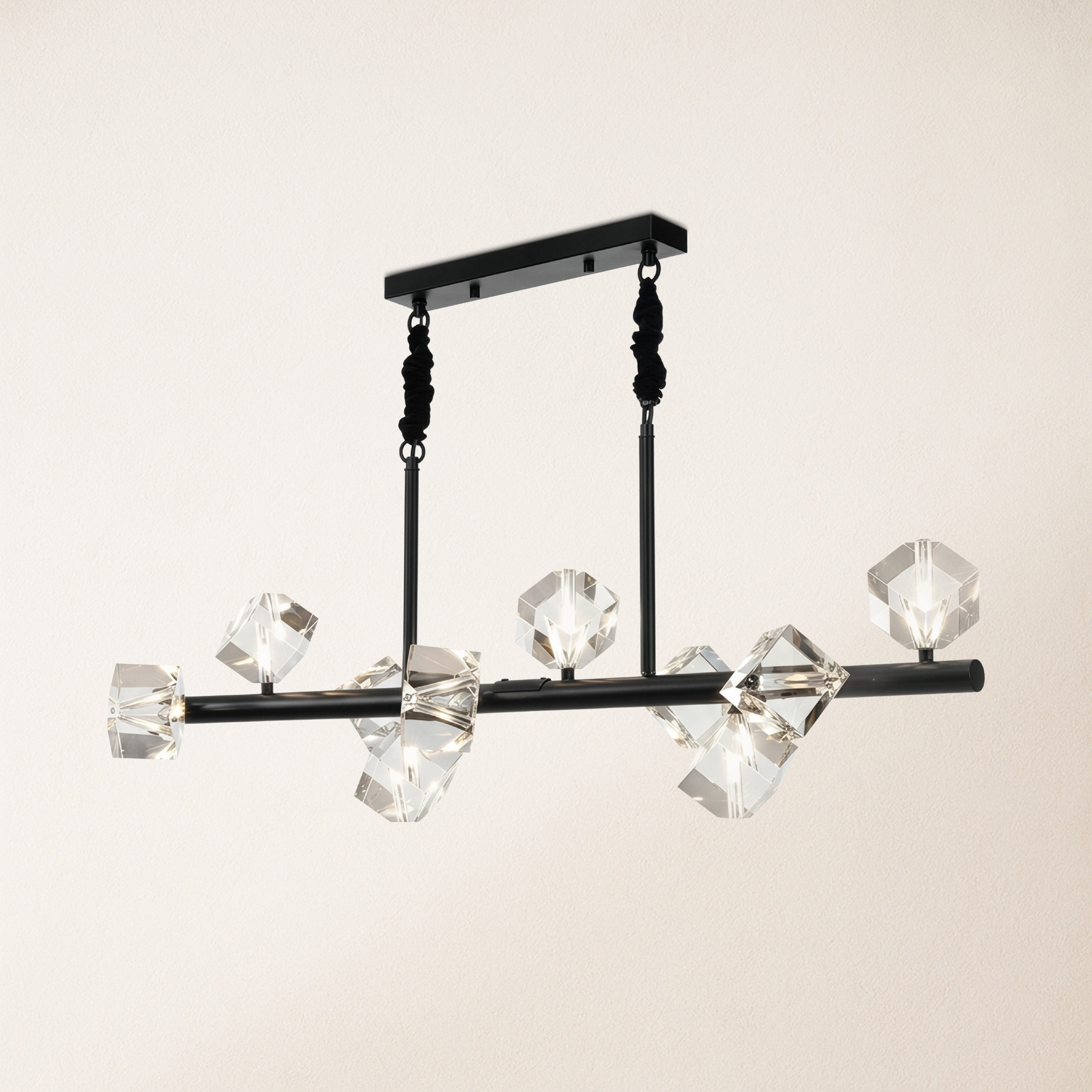 Stravon Radiant Structure Crystal Linear Chandelier
