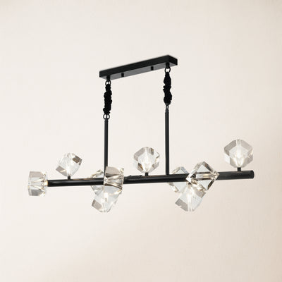 Stravon Radiant Structure Crystal Linear Chandelier