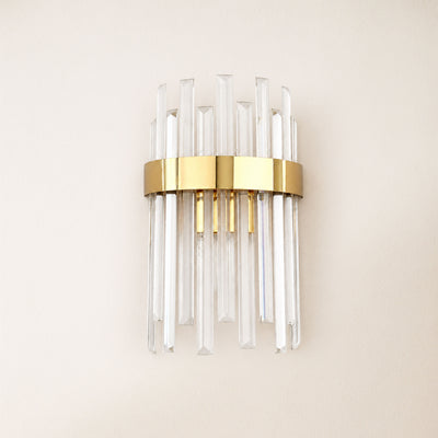 Oryana Crystal Icicle Wall Sconce 7.9"