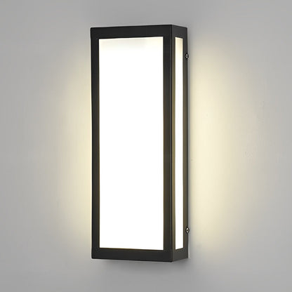 Solaris Rectangular Waterproof Outdoor Wall Light