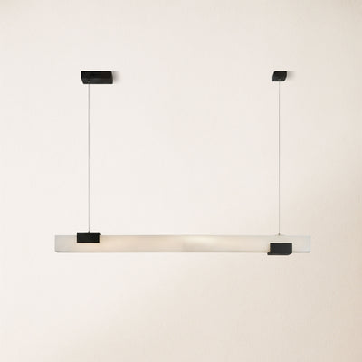 Caliora Alabaster Linear Chandelier