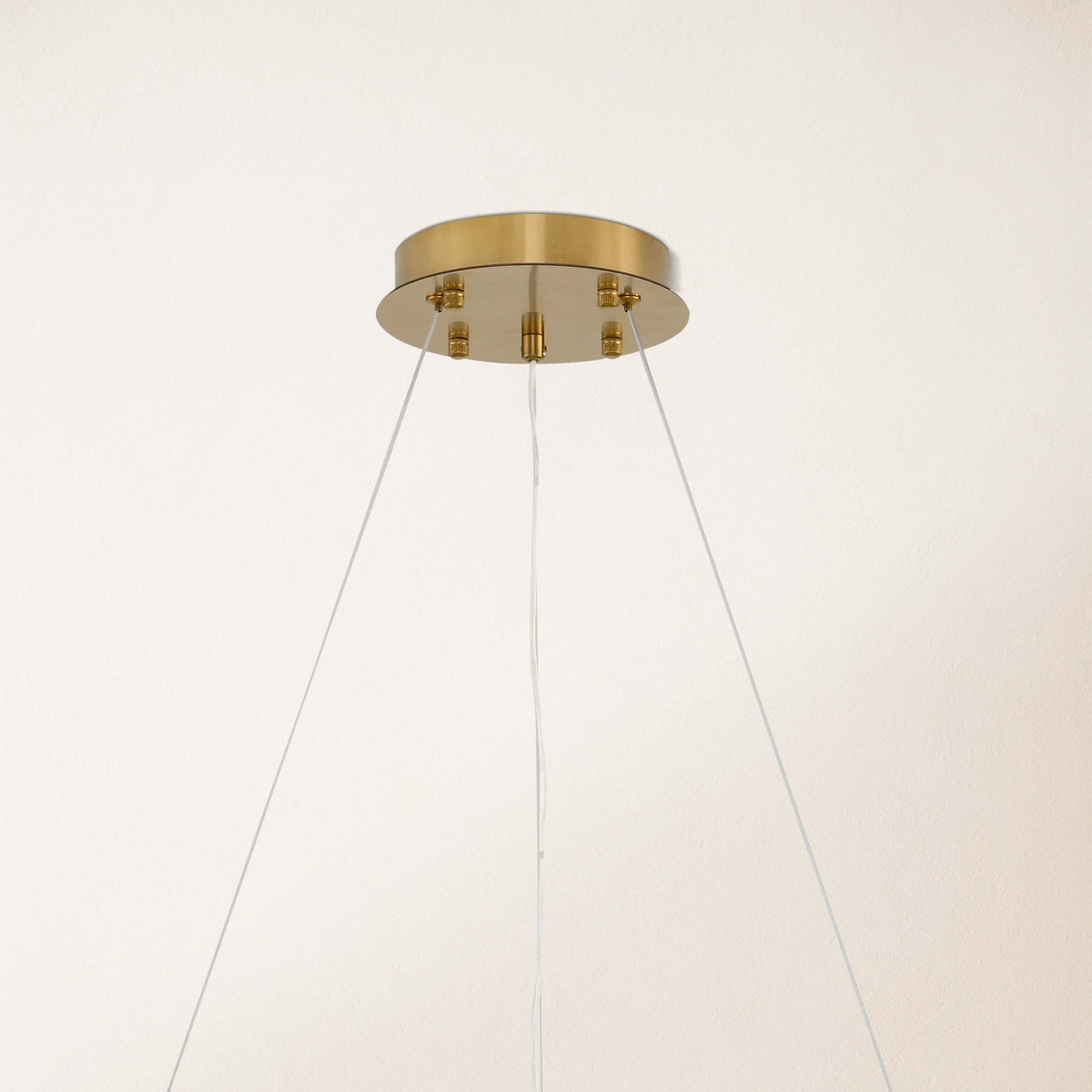 Vetro Prism Crystal Round Chandelier 60cm D