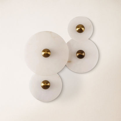 Miles Alabaster Wall Lamp 30cm D