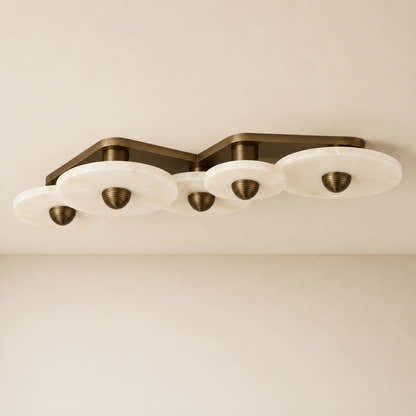 Miles Alabaster Multi-Lights Wall Sconce