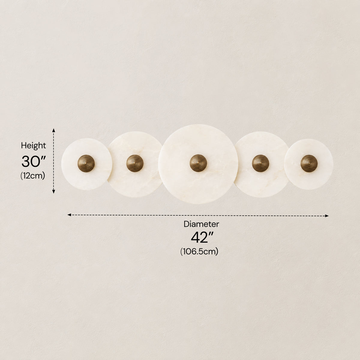 Miles Alabaster Multi-Lights Wall Sconce