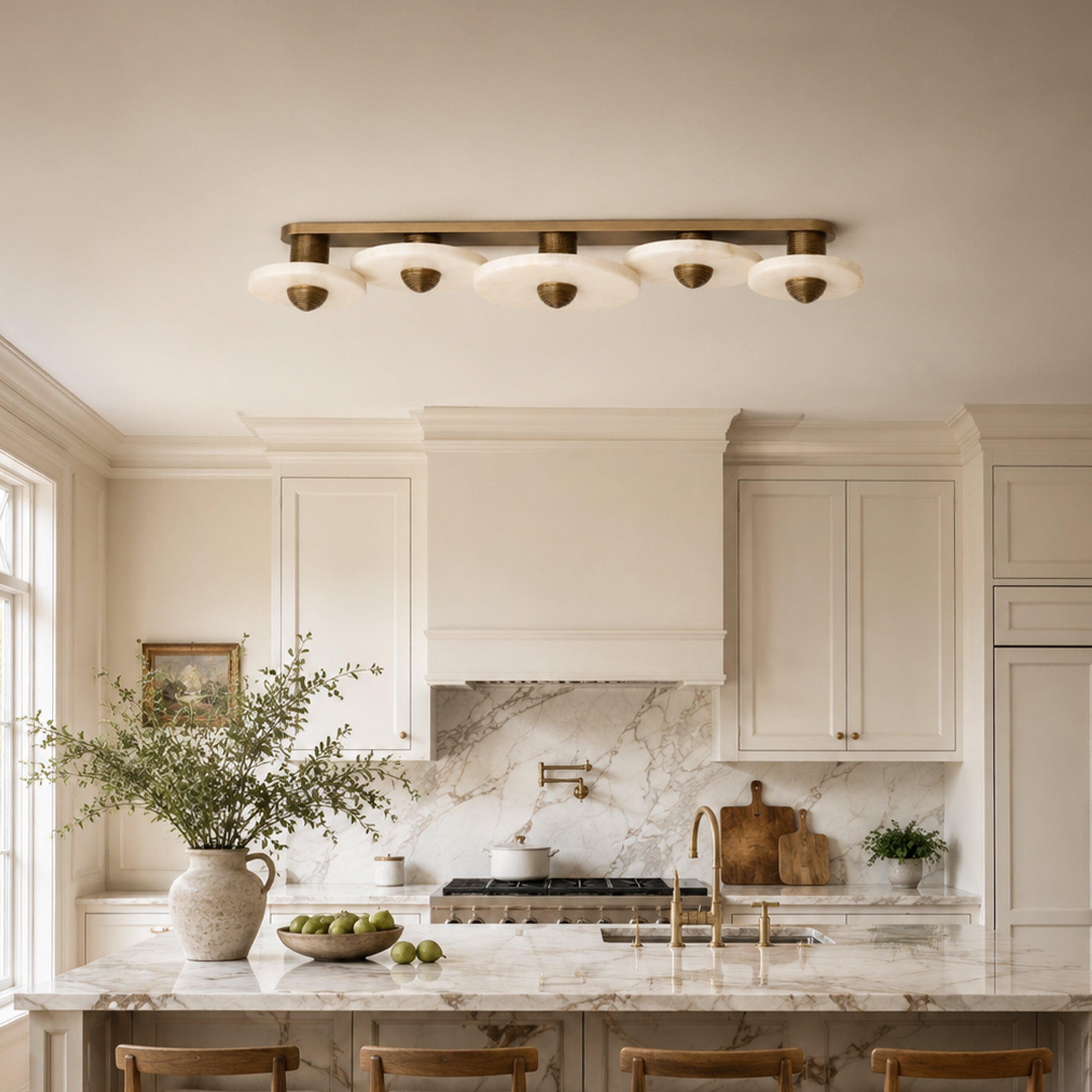 Miles Alabaster Multi-Lights Wall Sconce