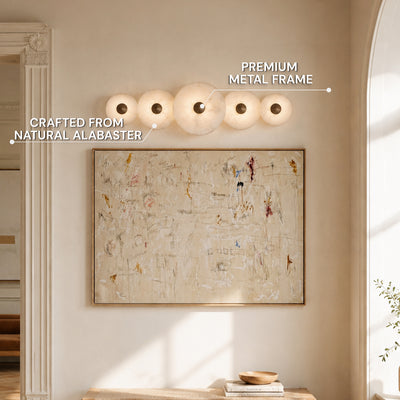 Miles Alabaster Multi-Lights Wall Sconce
