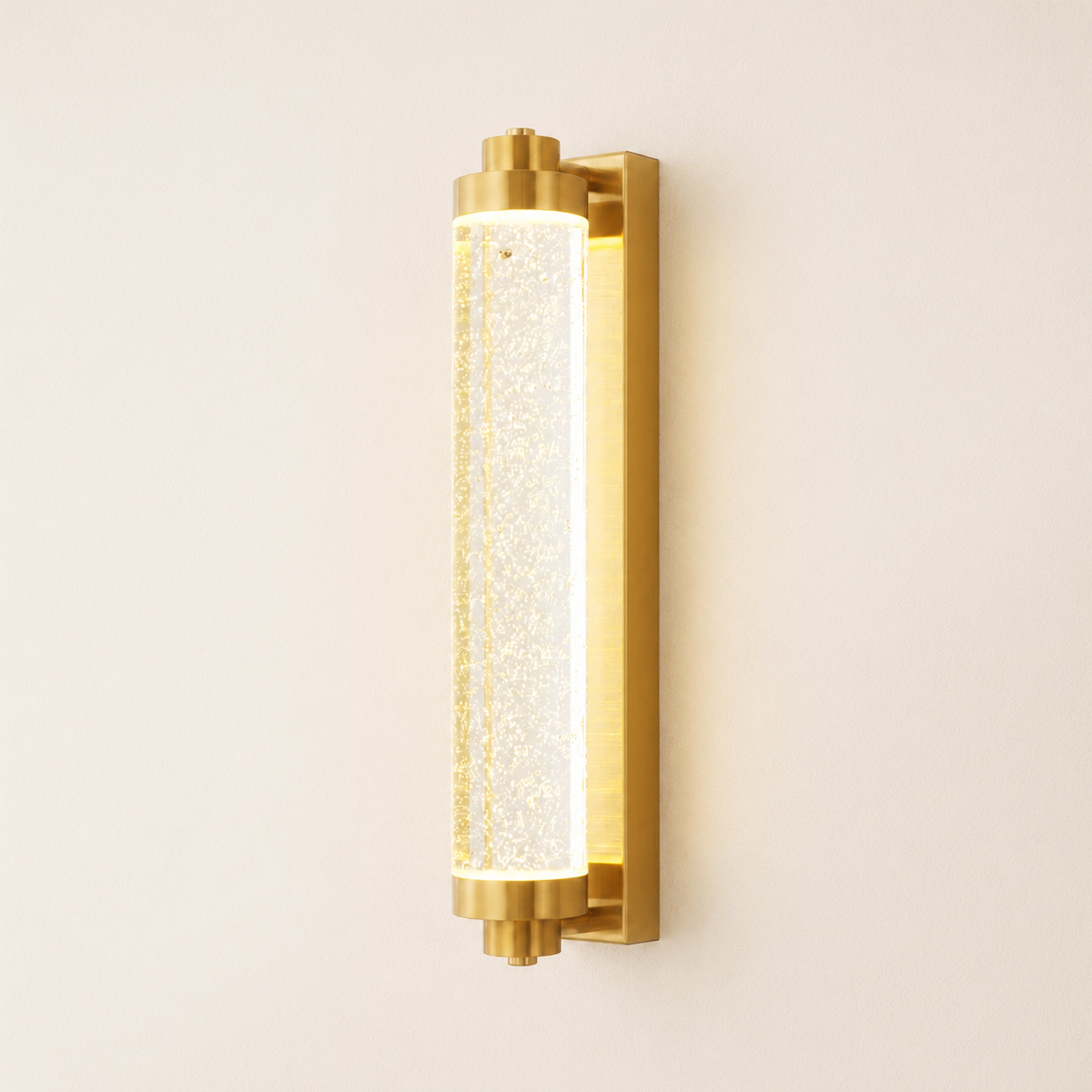 Lumira Crystal Bubble Wall Sconce