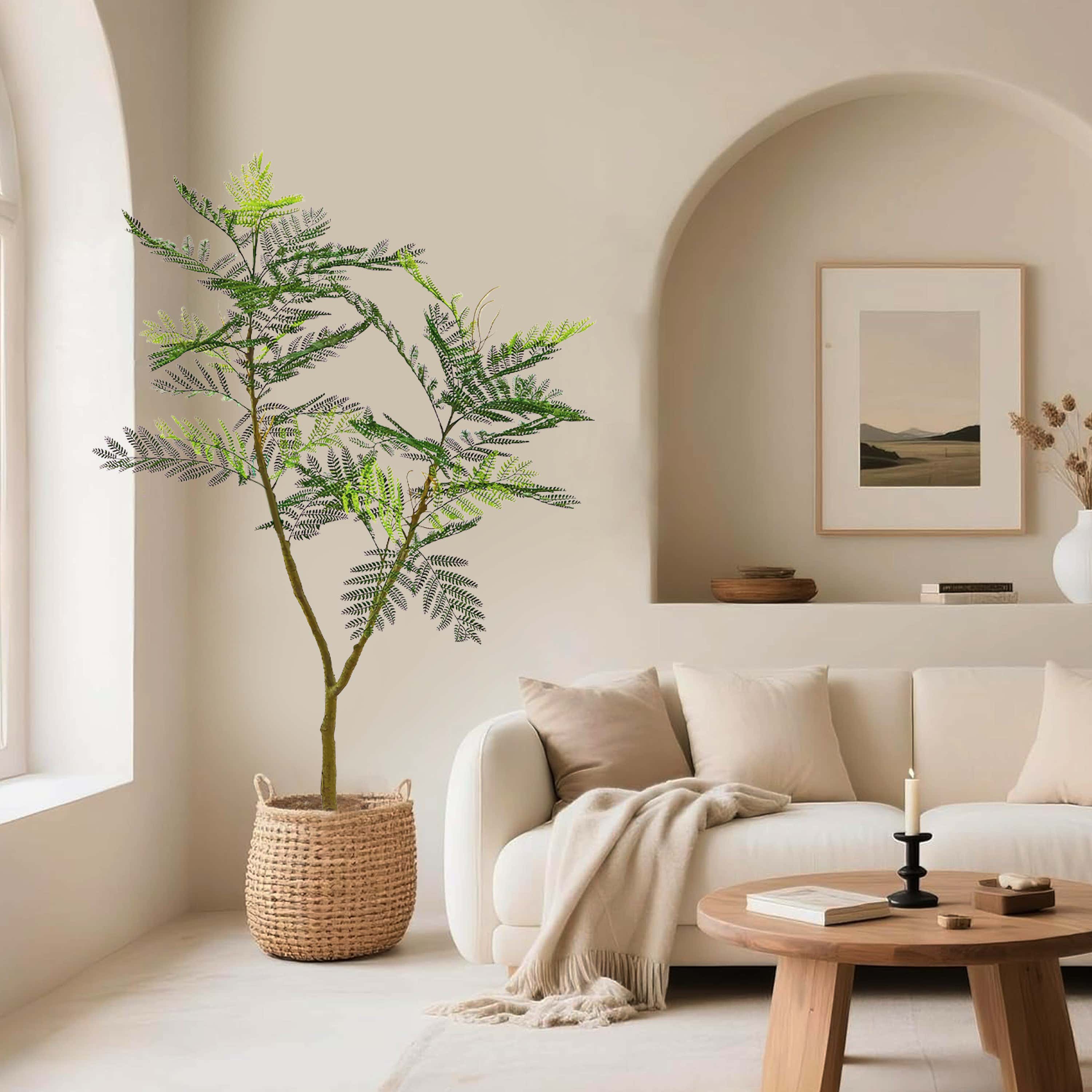 Faux Jacaranda Tree 130cm H
