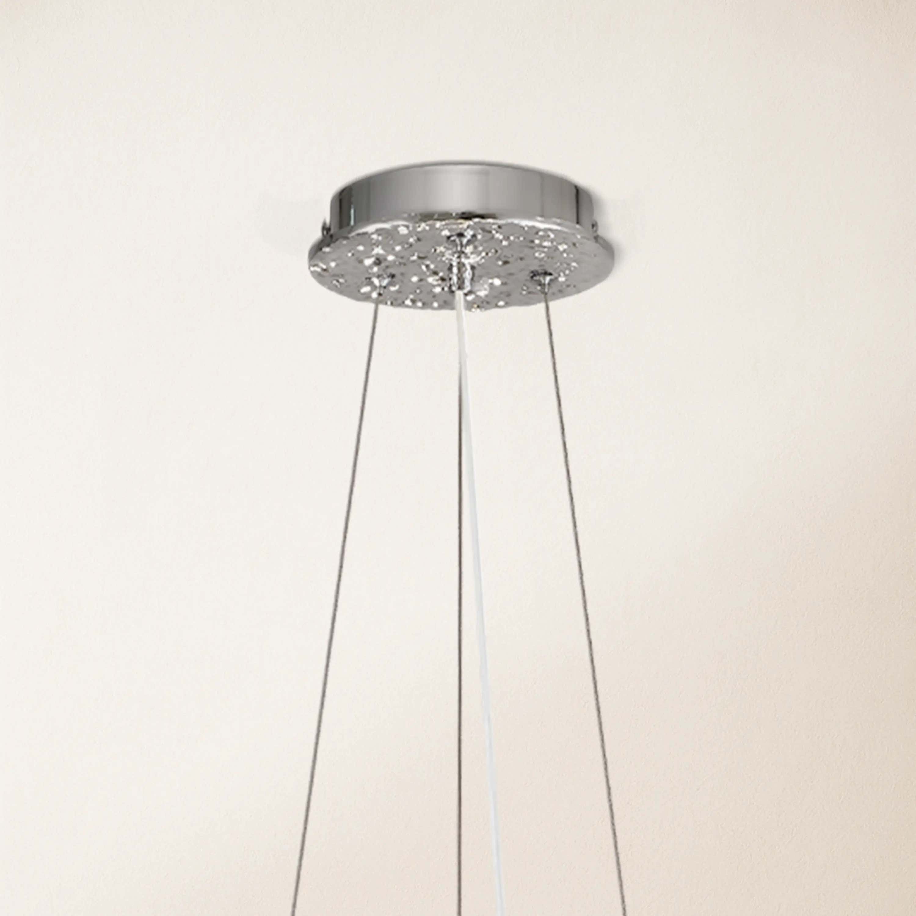 Frostleaf Crystal Grand Cascade Branches Chandelier 53cm D