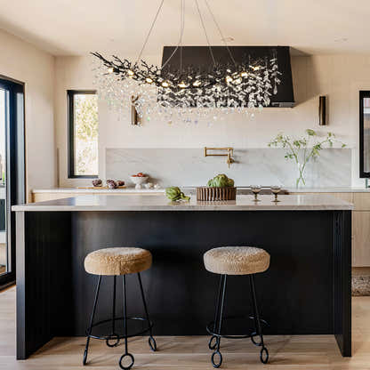 Frostleaf Crystal Cascade Tree Branch Linear Chandelier 140cm