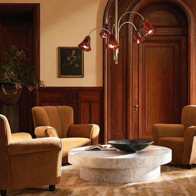 Florea Glass Art Chandelier