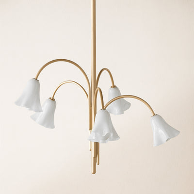 Florea Glass Art Chandelier