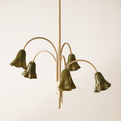 Florea Glass Art Chandelier