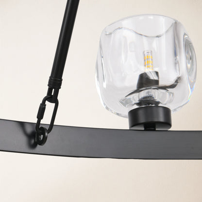 Vellum Round Chandelier 150cm D